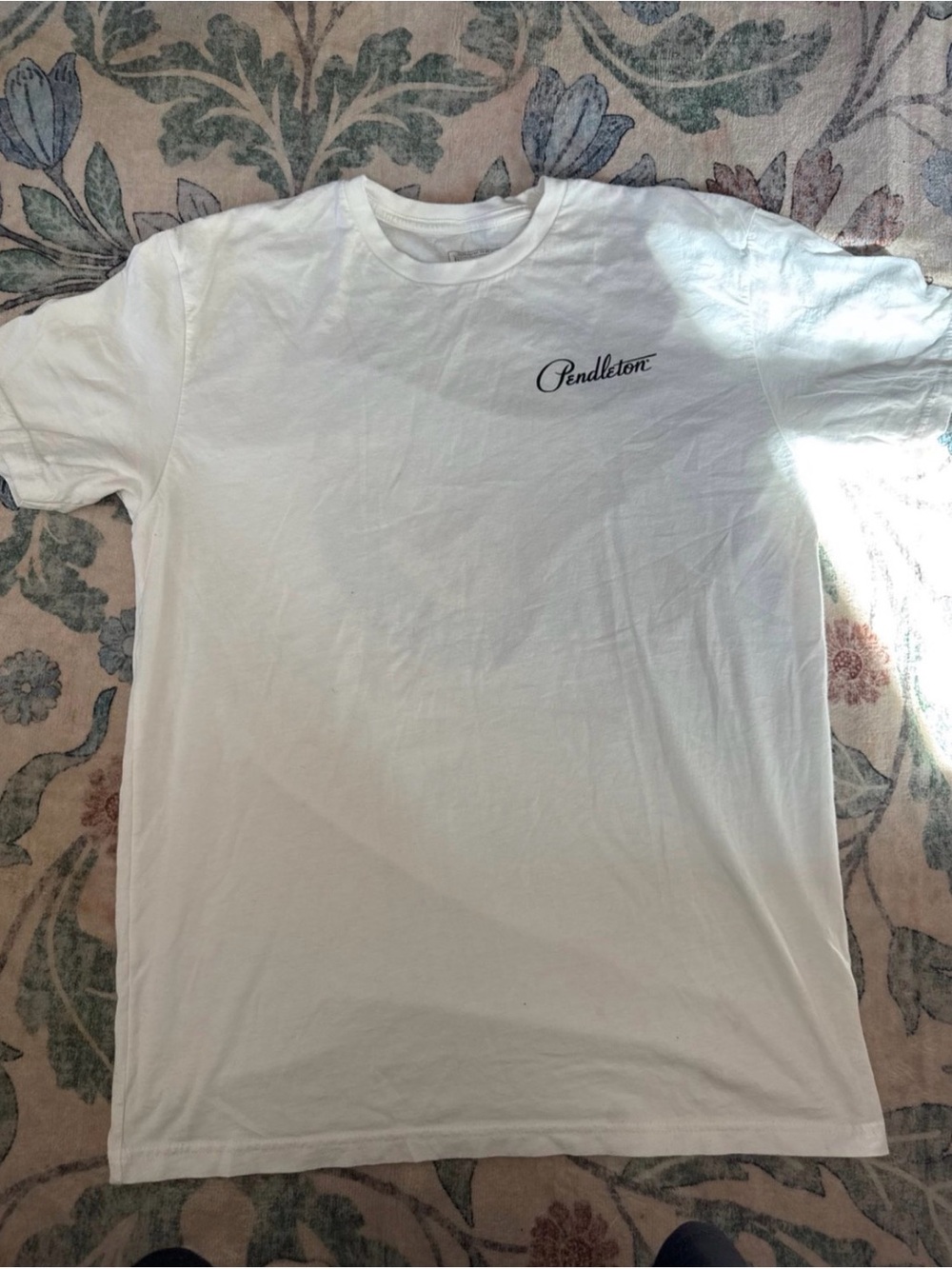Men’s white Pendleton shirt